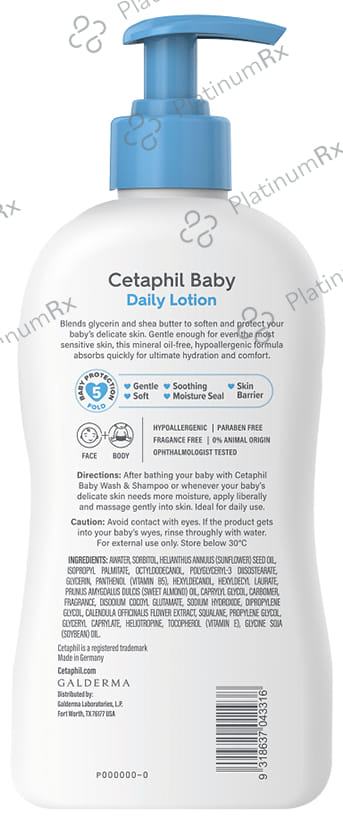 Cetaphil Baby Daily Lotion 400ml