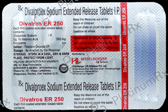 Divalros ER 250 Tablet 10s