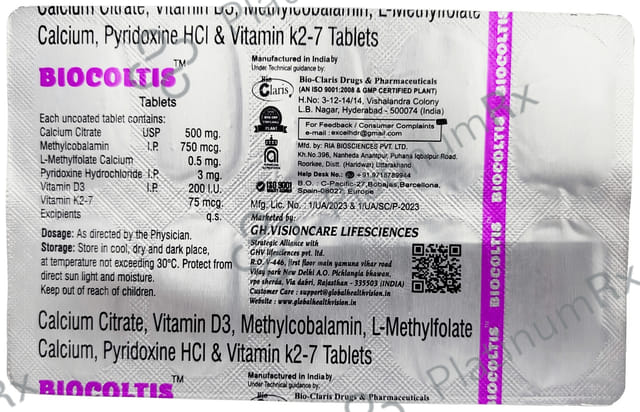 Biocoltis Tablet 10s