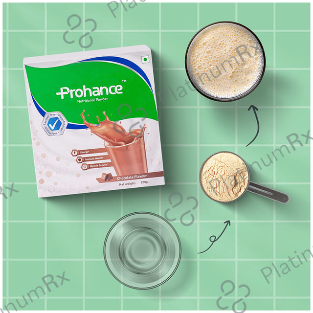 Prohance Complete Drink Flavour Chocolate Powder 200gm
