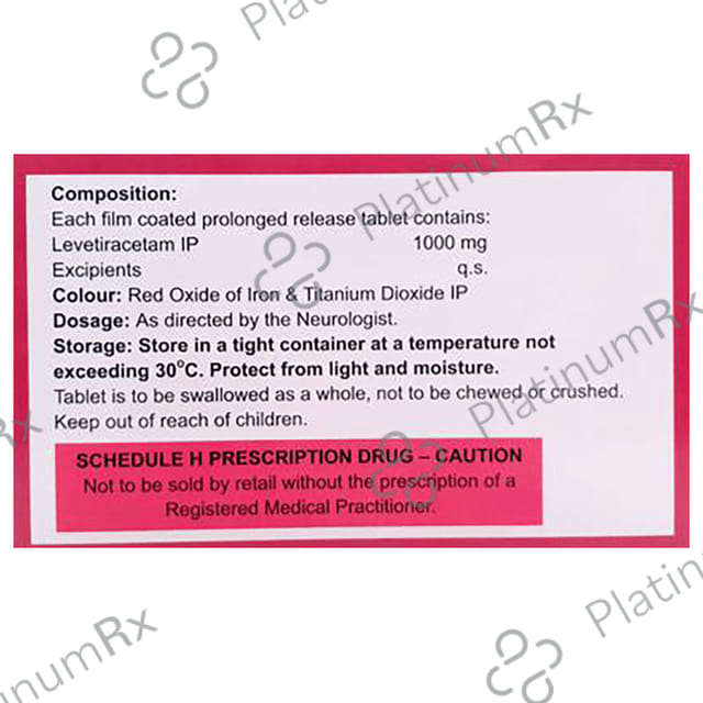Levigress 1000mg Tablet PR 10s