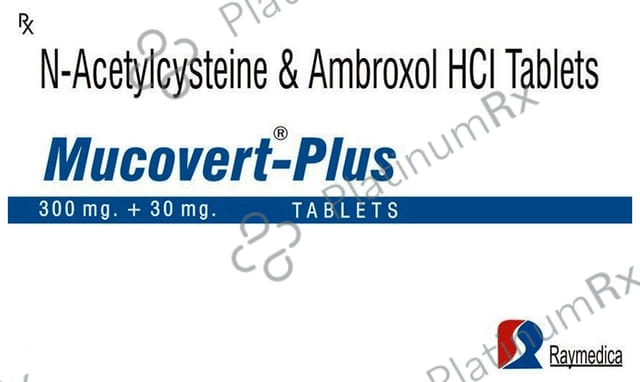 Mucovert Plus Tablet 10s