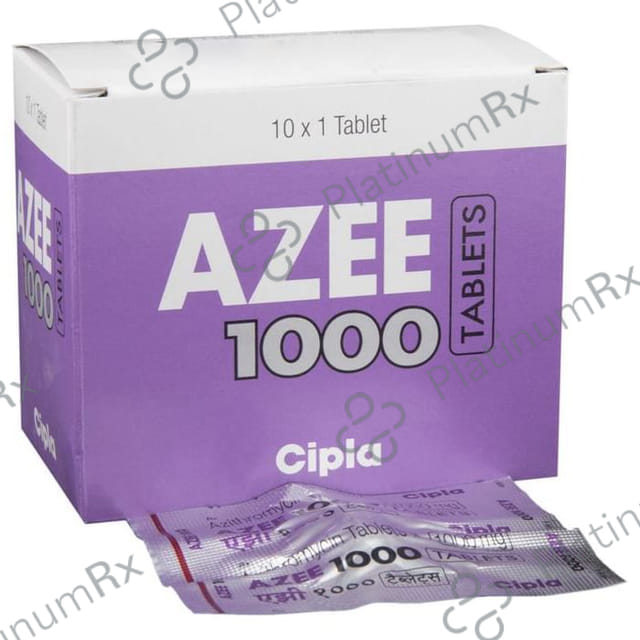 Azee 1000mg Tablet 1s