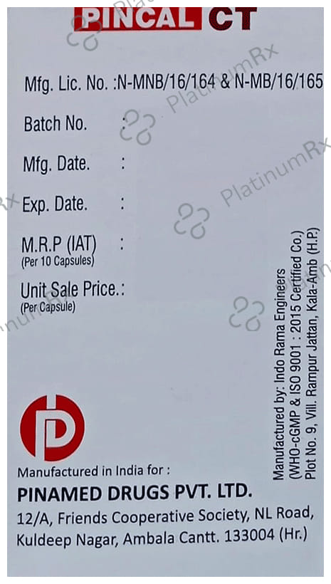 Pincal CT Softgel Capsule 10s