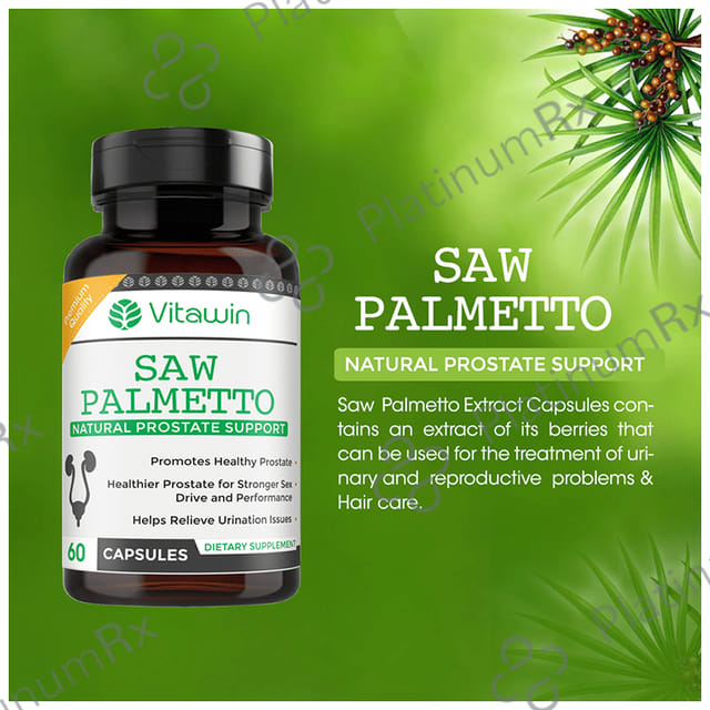 Vitawin Saw Palmetto Vegetarian Capsule