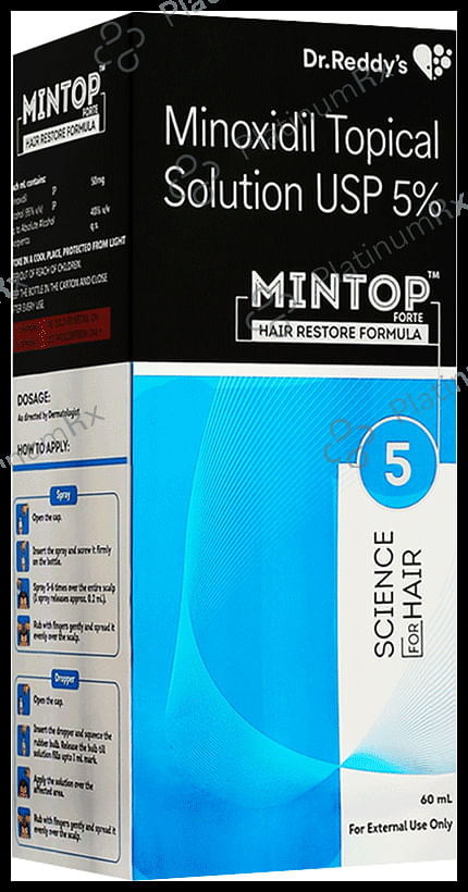 Mintop Forte 5% Minoxidil Solution 60ml