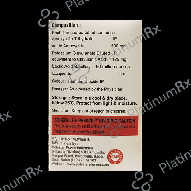 Altoclav 625mg LB Tablet 10s