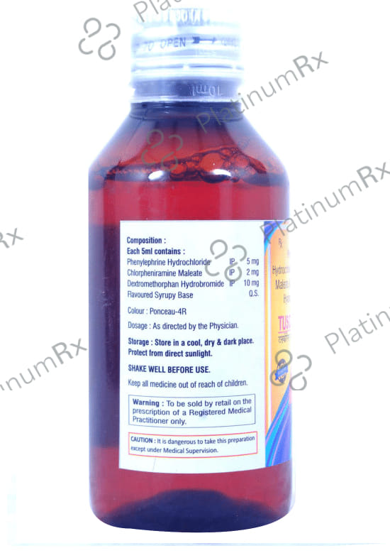 Tuscorest DX Syrup Sugar Free 100ml