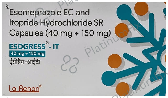 Esogress IT 40/150mg Capsule 10s