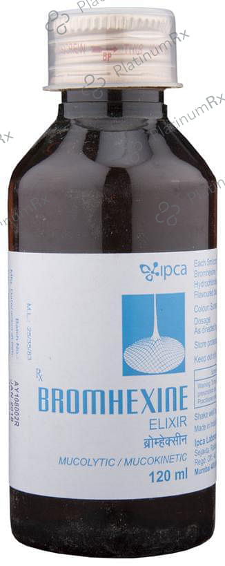 Bromhexine 4mg Elixir 120ml