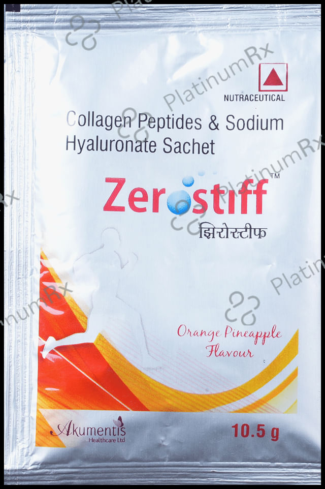 Zerostiff Sachet Orange Pineapple 10.5gm