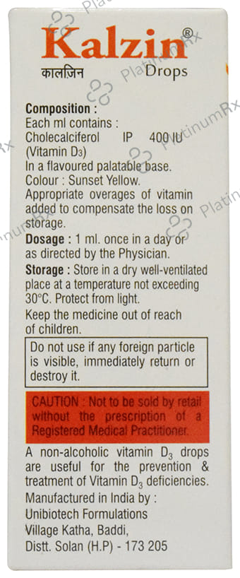 Kalzin Oral Drops 30ml