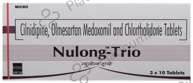 Nulong Trio 20/10/12.5mg Tablet 10s