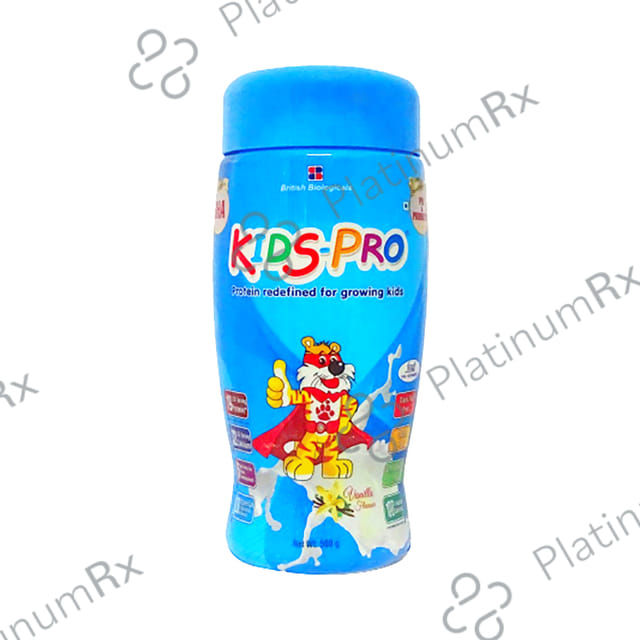 Kids Pro Protein Children Flavour Vanilla Powder 500gm