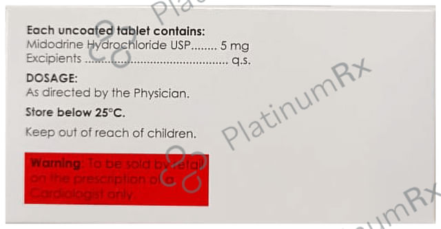 Cipmido 5mg Tablet 10s