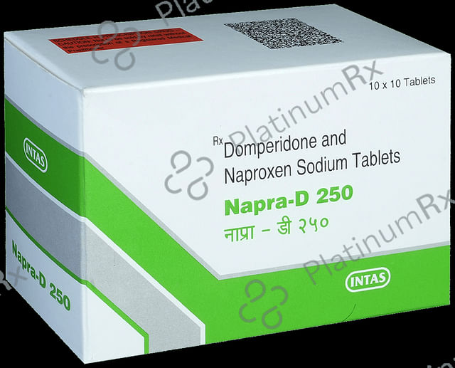 Napra D 250/10mg Tablet 10s