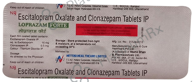 Loprazam Forte Tablet