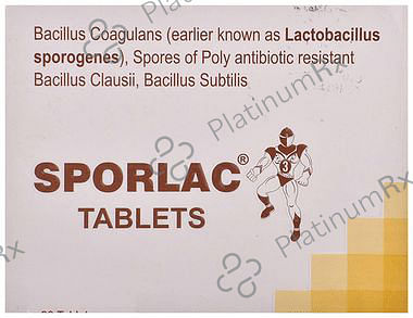Sporlac 120M Tablet 20s
