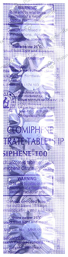 Siphene 100mg Tablet 5s