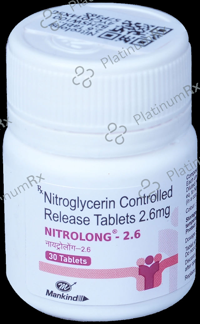 Nitrolong 2.6mg Tablet CR 30s