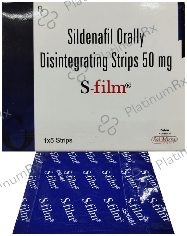 S FILM 50mg Orally Disintegrating Strip 5s