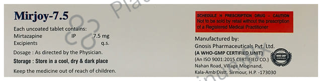 Mirjoy 7.5mg Tablet