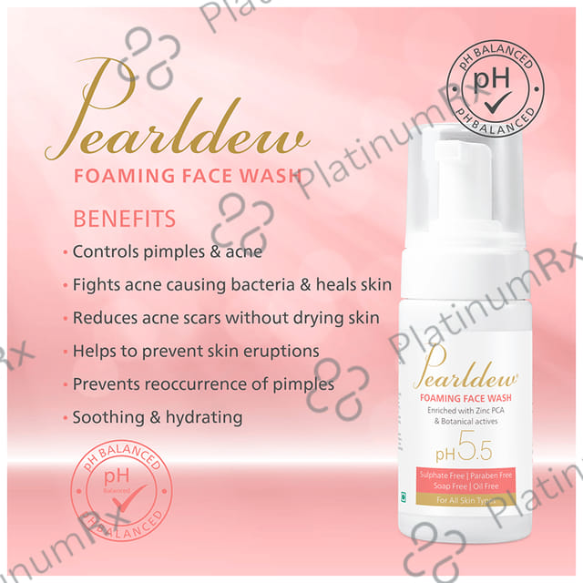 Pearldew Foaming Face Wash 1 Bottle