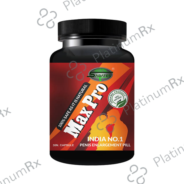 Sabates Max Pro Capsule 30 capsules
