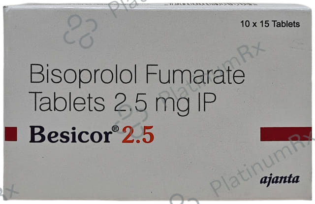 Besicor 2.5mg Tablet 15s