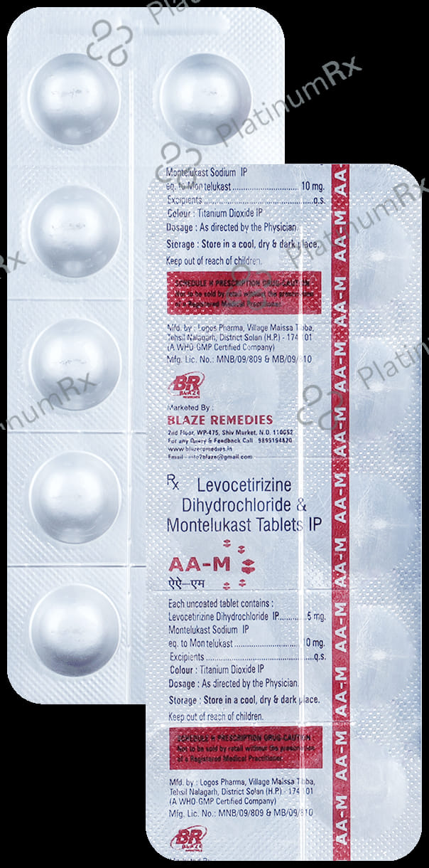 AA M 5/10mg Tablet 10s
