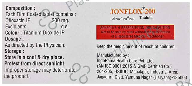 Jonflox 200mg Tablet