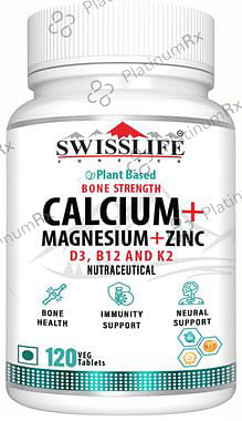 Swisslife Forever Calcium + Magnesium + Zinc Tablet 120 tablets