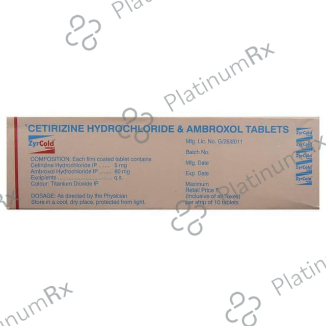 ZyrCold Tablet 10 tablets
