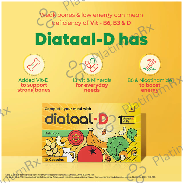 Diataal D Nutripop Capsule 10s