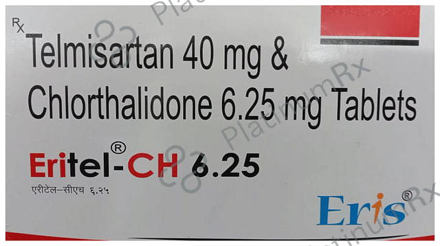 Eritel CH 6.25/40mg Tablet 15s