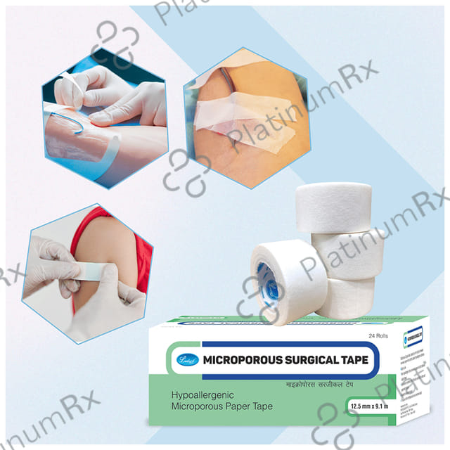 Leeford Microporus Surgical Tape 12.5mm x 9.1m