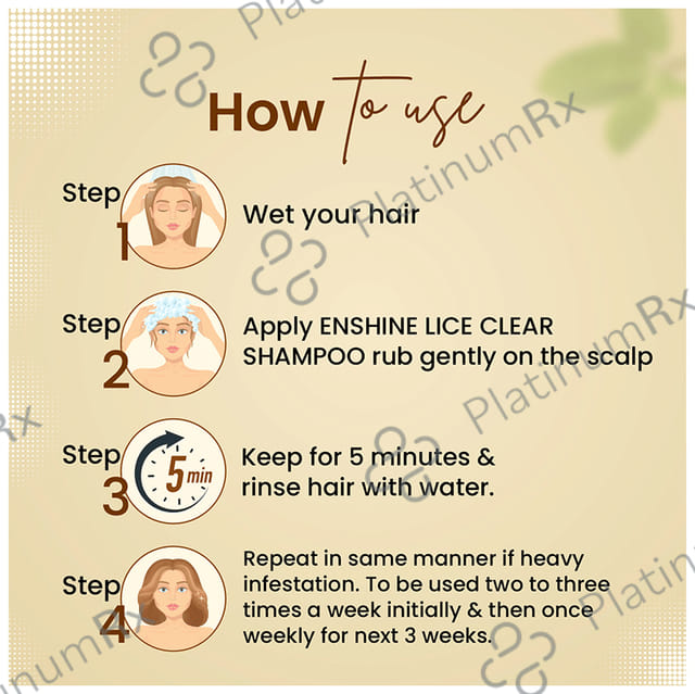 Enshine Lice Clear Shampoo