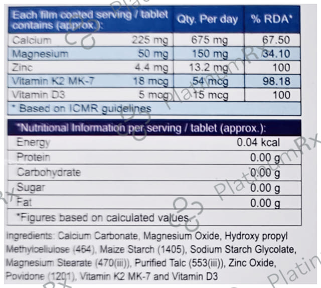 Calcired K2 Tablet 10s