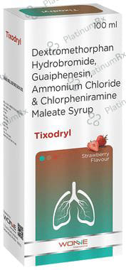 Tixodryl Syrup Strawberry