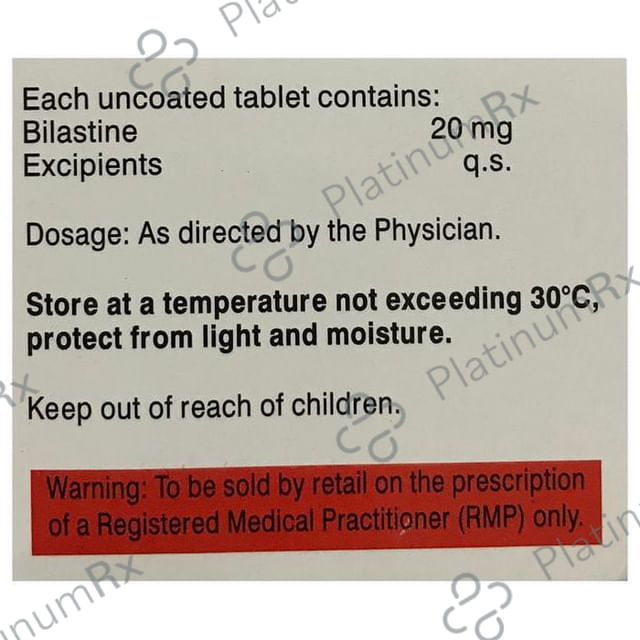 Byloza 20mg Tablet 10s