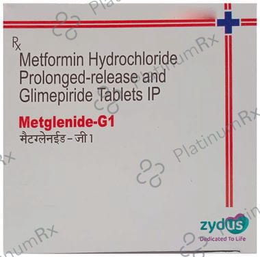 Metglenide G 1/500mg Tablet PR 10s