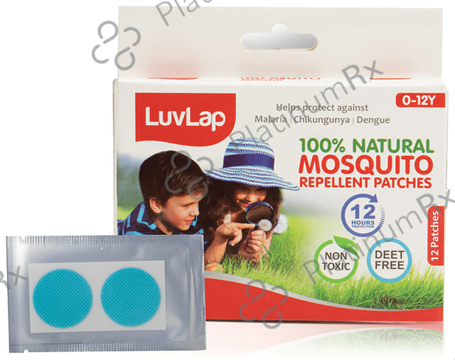 LuvLap 100% Natural Mosquito Repellent Patch 12 patches
