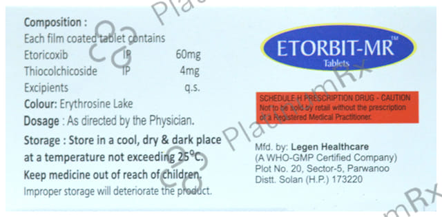 Etorbit MR Tablet 10s