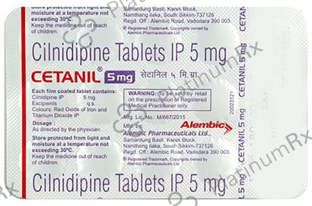 Cetanil 5mg Tablet 15s