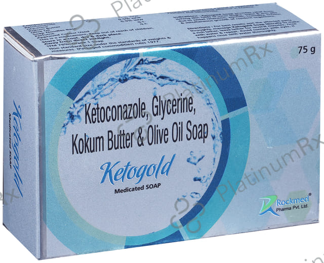 Ketogold Medicated Soap 75gm