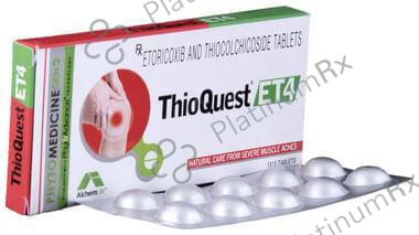 Thioquest ET 60/4mg Tablet 10s