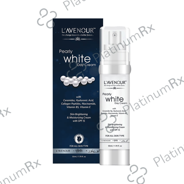 L'avenour Pearly White with SPF 15 Day Cream 50ml