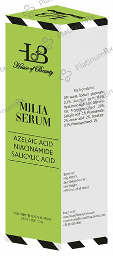 House of Beauty Milia Serum