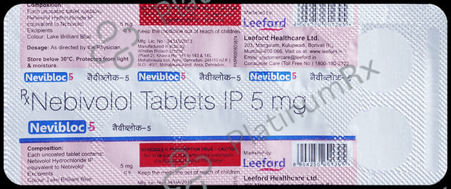 Nevibloc 5mg Tablet