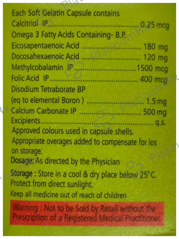 Dhruvcal-D3 Max Soft Gelatin Capsule